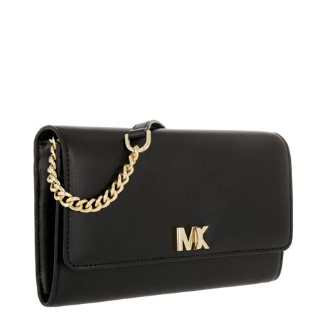 michael kors mott xl wallet|MICHAEL Michael Kors Mott Large Leather Chain Wallet.